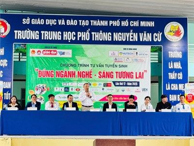 Chương trình tư vấn tuyển sinh:  Đúng ngành nghề - Sáng tương lai  tại Trường THPT Nguyễn Văn Cừ