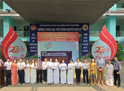 Trường THPT Nguyễn Văn Cừ đã tổ chức thành công cuộc thi “The English Speaking Contest – School Year 2024–2025” với chủ đề “How to become independent”