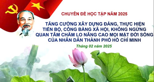 Chuyên đề học tập năm 2025-Học tập và làm theo tư tưởng, đạo đức, phong cách Hồ Chí Minh