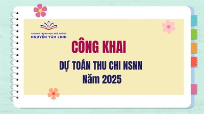 Công khai giao dự toán thu, chi ngân sách nhà nước - Năm 2025