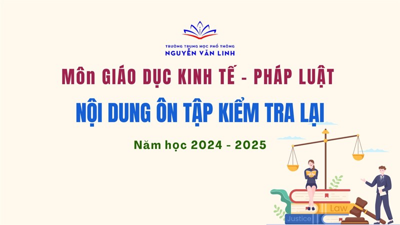 GDKTPL: Nội dung ôn tập kiểm tra lại Năm học 2024 - 2025