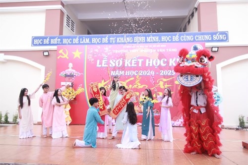 Lễ Sơ Kết Học Kì 1 Năm học 2024-2025-Hội Xuân Ất Tỵ 2025