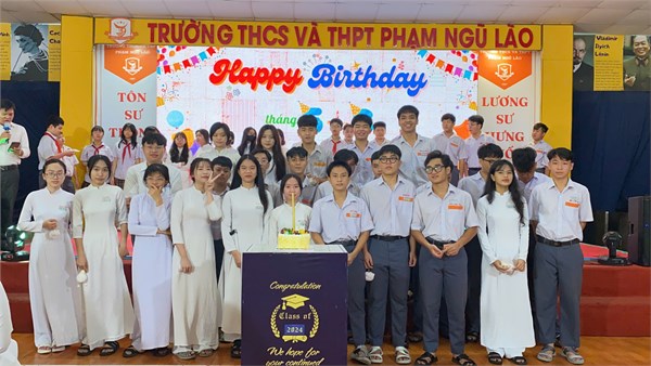 Trường thcs và thpt phạm ngũ lão long trọng kỷ niệm 135 năm ngày sinh chủ tịch hồ chí minh (19/5/1890 – 19/5/2025)