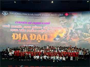 Địa đạo: mặt trời trong bóng tối – lửa quyết tử thắp sáng hòa bình, rực cháy tinh thần dân tộc