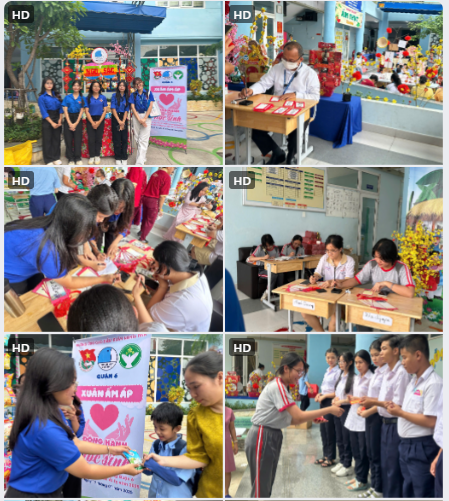 Chương Trình  Xuân Tình Nguyện  Tại Trường Khuyết Tật Hy Vọng Quận 6, TP. HCM