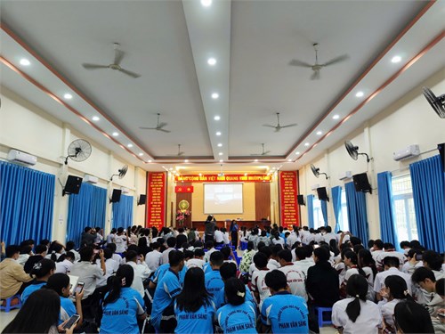 Lớp Cảm tình Đoàn đợt 2 Năm học 2024-2025