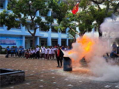 Tập huấn công tác PCCC tháng 5 năm 2025