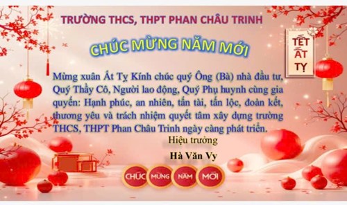 Chúc mừng năm mới Ất Tỵ 2025