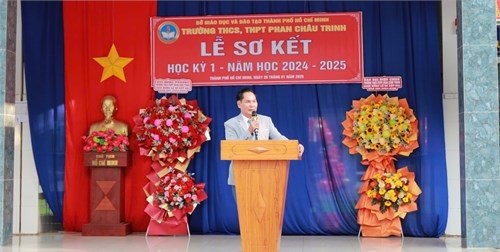Lễ sơ kết học kì I năm học 2024-2025