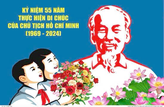 Kỷ niệm 55 năm thực hiện di chúc của chủ tịch hồ chí minh (1969 -2024)