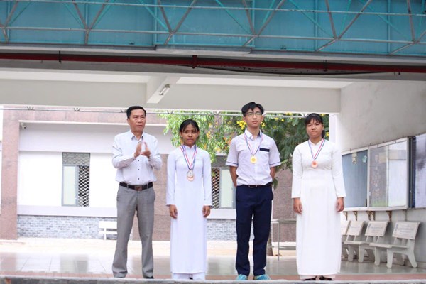 Chúc mừng các bạn học sinh đã đạt thành tích  xuất sắc tại giải thể thao học sinh cấp thành phố và huyện nhà bè năm học 2024-2025