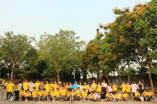 Hội thi tên lửa nước - thpt phước kiển 2024-2025