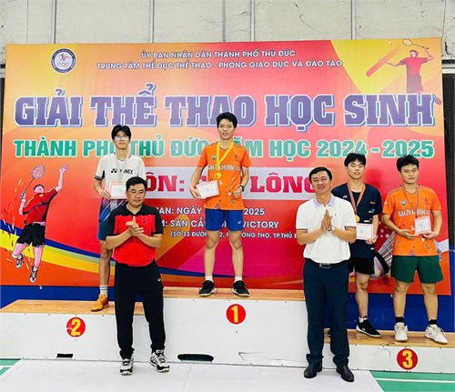 Giải thể thao học sinh thành phố thủ đức, năm học 2024 - 2025