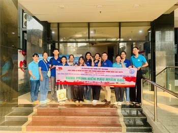 Chương trình tình nguyện  Hành trình hiến máu nhân đạo  – chi đoàn giáo viên trường THPT Tân Phong, năm học 2024 - 2025