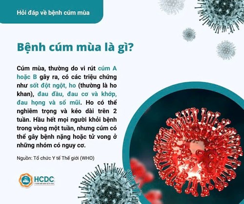Tuyên truyền bệnh cúm mùa