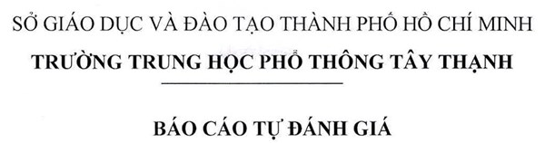 Báo cáo tự đánh giá