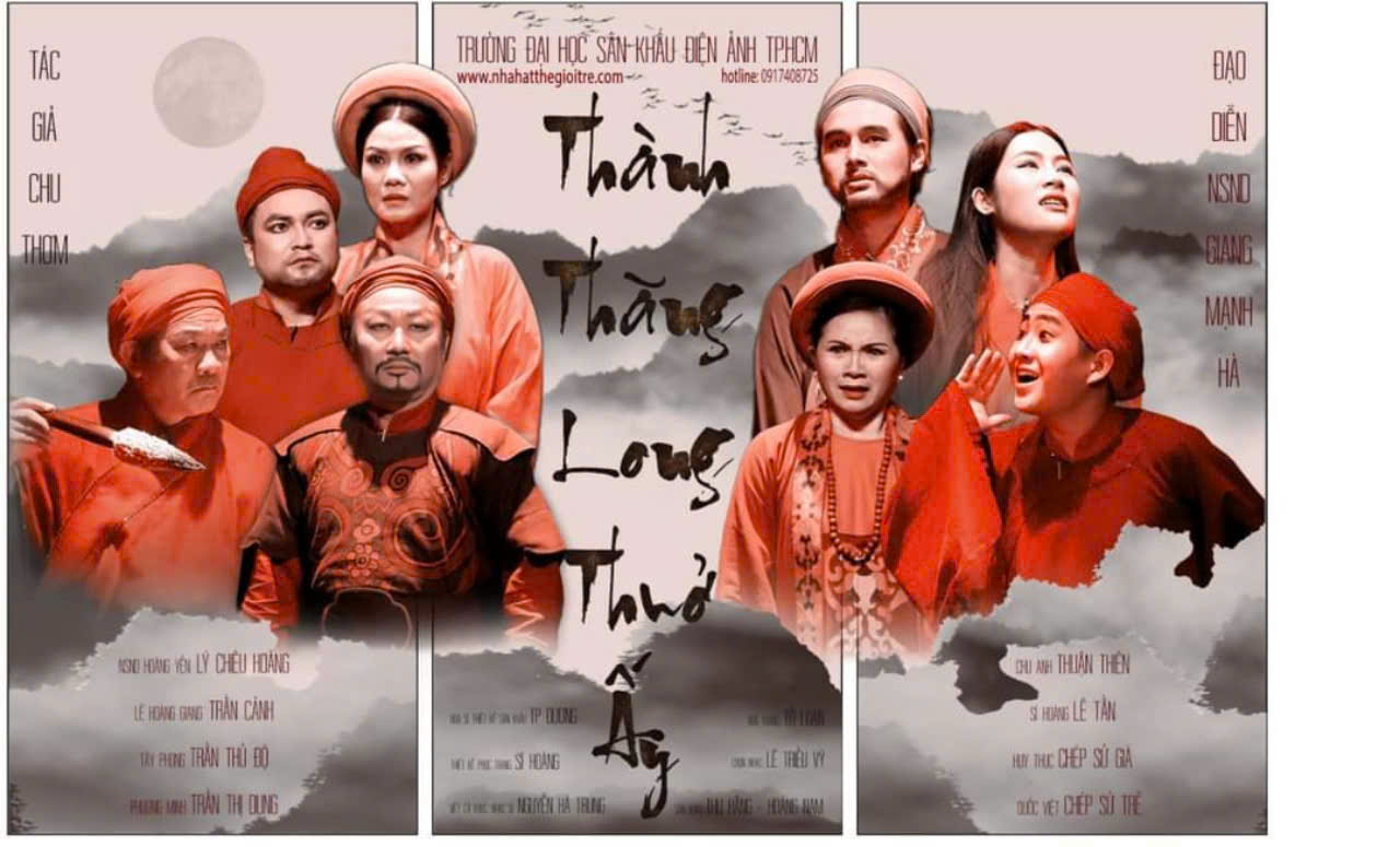 Hoạt động ngoại khoá - Tổ chức xem kịch  Thành Thăng Long thuở ấy 