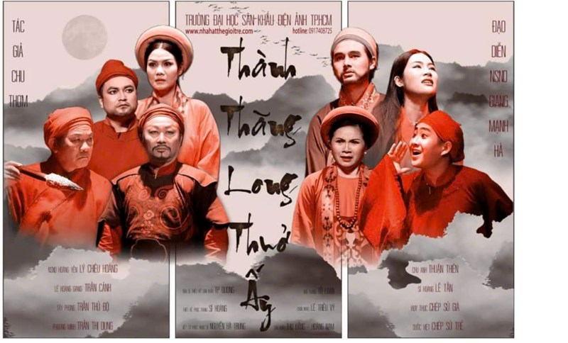 Hoạt động ngoại khoá - Tổ chức xem kịch  Thành Thăng Long thuở ấy 