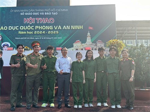 Hội thao Giáo dục Quốc phòng và An ninh cấp Thành phố năm học 2024 - 2025.