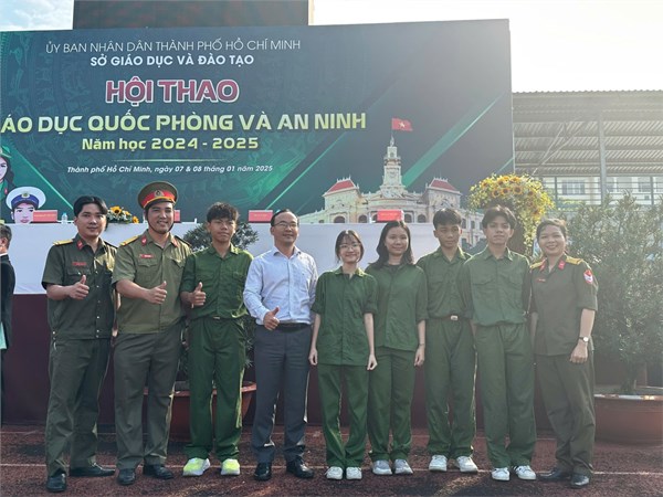 Hội thao Giáo dục Quốc phòng và An ninh cấp Thành phố năm học 2024 - 2025.