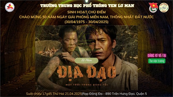 Hoạt động Sinh hoạt chủ điểm Thanh niên Tháng 4/2025 do Đoàn trường phối hợp cùng thư viện tổ chức