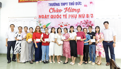 Chào mừng Ngày Quốc tế Phụ nữ 8/3