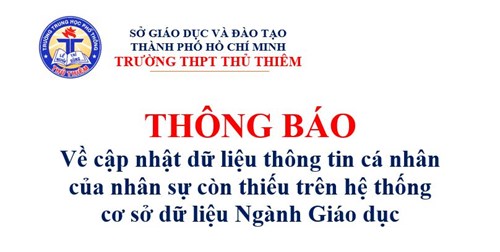 Rà soát, cập nhật thông tin cá nhân còn thiếu của nhân sự trên hệ thống cơ sở dữ liệu Ngành