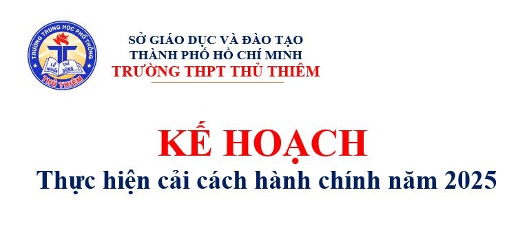 Kế hoạch thực hiện cải cách hành chính năm 2025