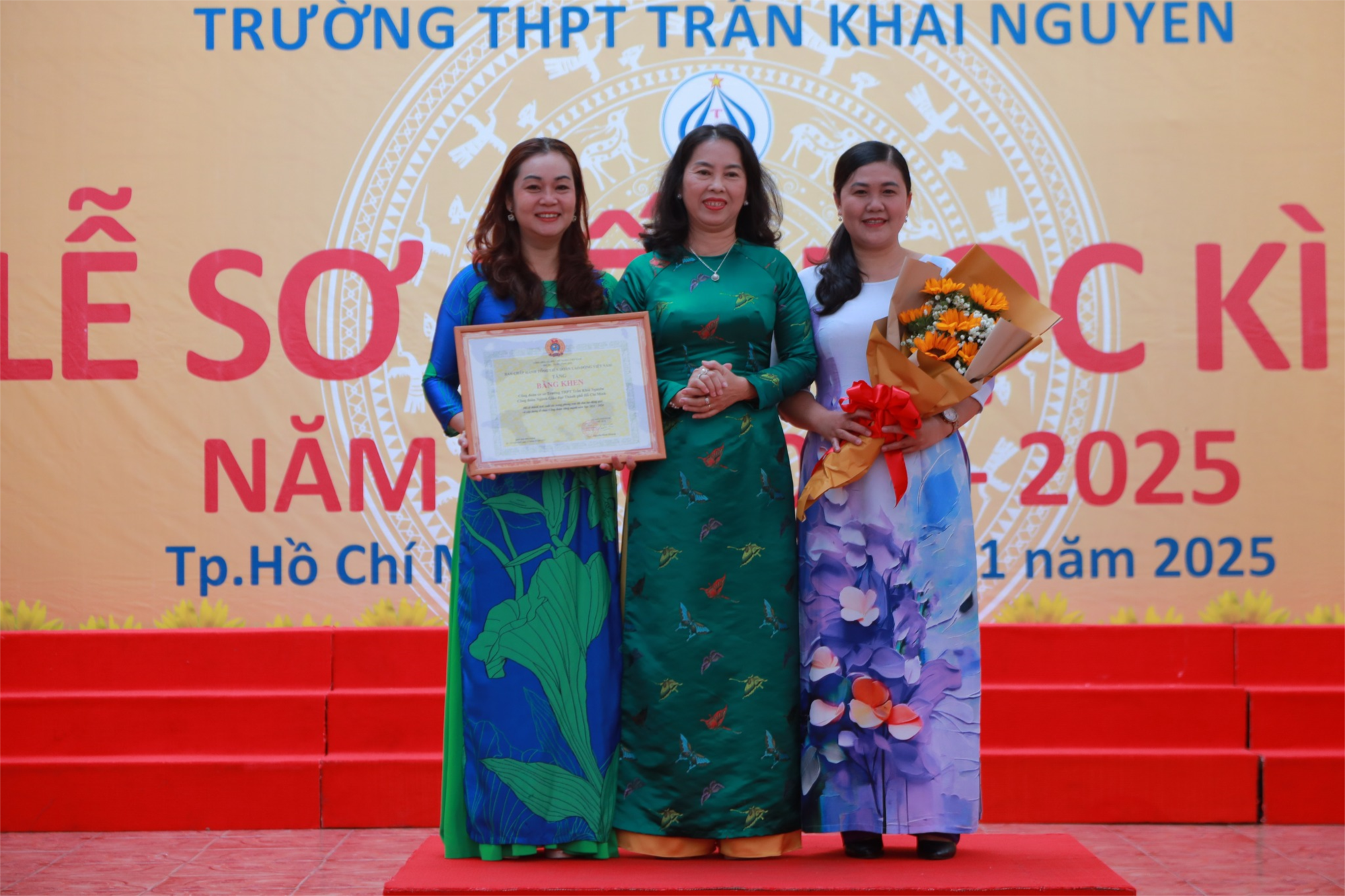 Lễ sơ kết học kì i năm học 2024-2025