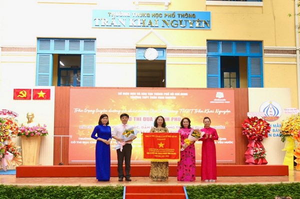 Trường THPT Trần Khai Nguyên long trọng tổ chức Lễ Tổng kết năm học 2024–2025