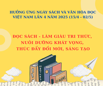 Hưởng ứng ngày sách và văn hóa đọc việt nam lần thứ 4 năm 2025