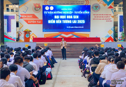 Tư vấn hướng nghiệp - tuyển sinh: Đại học Hoa Sen điểm đến tương lai 2025