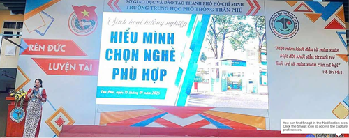 Sinh hoạt chuyên đề: Hiểu mình chọn nghề phù hợp