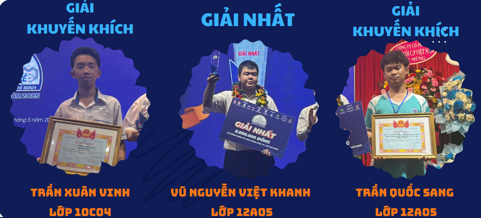 Tuyên dương, chúc mừng học sinh đạt thành tích trong cuộc thi Tin học trẻ Thành phố Hồ Chí Minh lần thứ 34 năm 2025