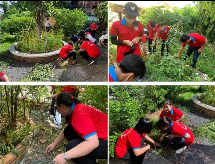 Hành trình Sống đẹp - Sống xanh của học sinh Trường THPT Trần Quang Khải