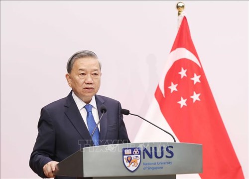 Bài nói chuyện của Tổng Bí Thư Tô Lâm tại trường Đại học Quốc gia Singapore