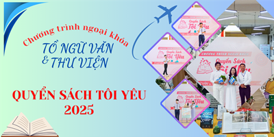 Chương trình ngoại khóa:  Quyển sách tôi yêu  năm 2025