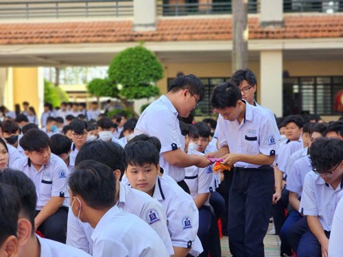 TUYÊN TRUYỀN PHÒNG CHỐNG MA TÚY VÀ HIV/AIDS năm học 2024-2025.