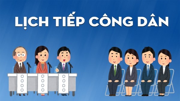 THÔNG BÁO: Lịch tiếp công dân của lãnh đạo trường THPT Trung Lập tháng 5 năm 2025