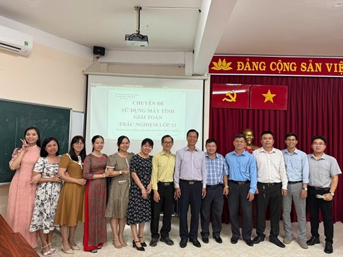 Chuyên đề tổ bộ môn toán dành cho khối 12