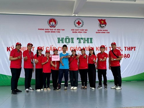 Tham gia Hội thi Sơ cấp cứu giáo viên THCS, THPT năm 2025