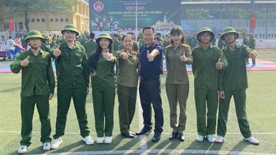 Đoàn viên Trần Hoàng Trung đạt giải ba hội thao giáo dục quốc phòng và an ninh cấp thành phố