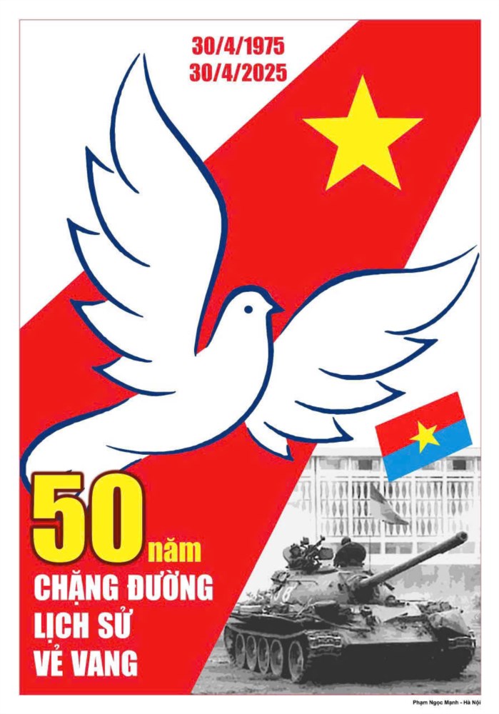 Chào mừng Kỷ niệm 50 năm ngày Giải phóng miền Nam, thống nhất đất nước (30/4/1975-30/4/2025)