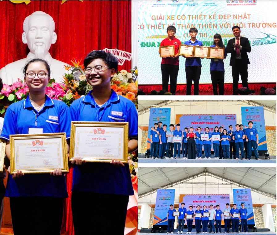 Trường THCS và THPT Đức Trí giành thành tích cao nhất trong ngày hội STEMDAY thành phố